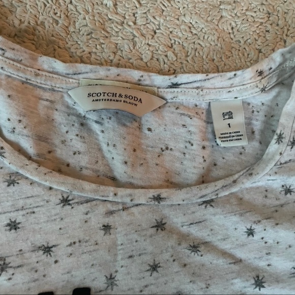 SCOTCH & SODA SHORT SLEEVE STARS TEE - S - Picture 8 of 16
